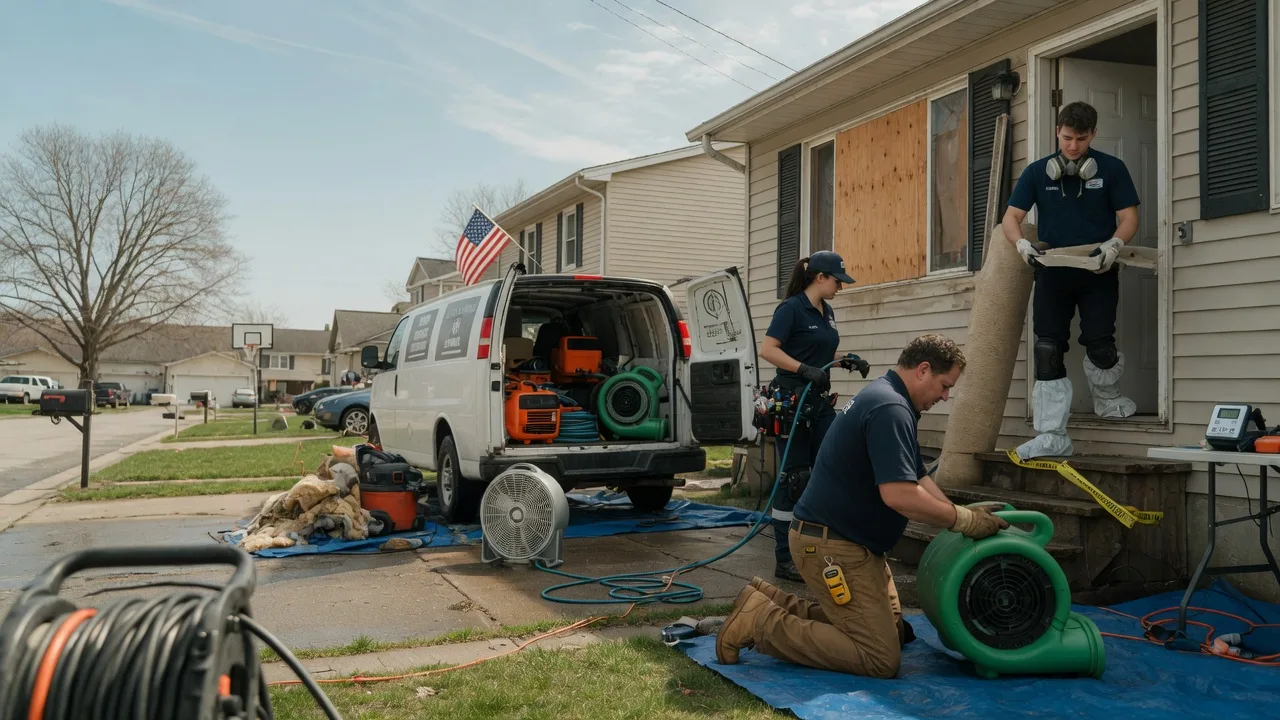 Water Damage Restoration in New Freedom, PA near me